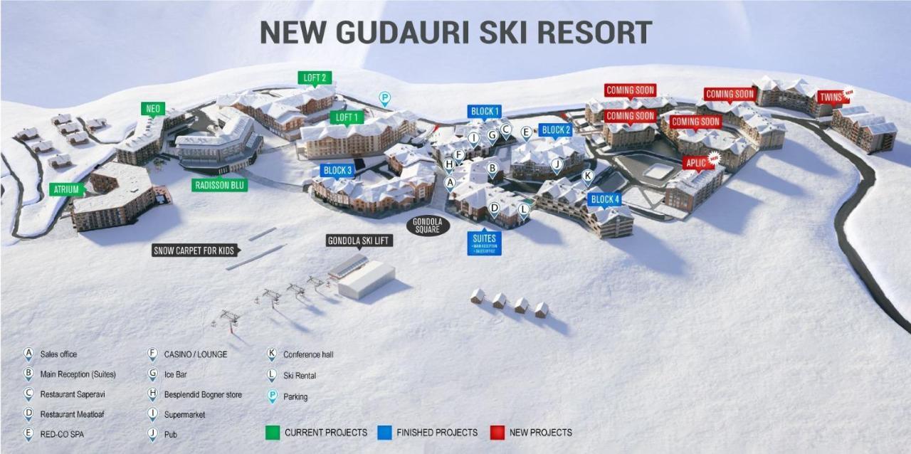 Gvc 328 New Gudauri Apartman Kültér fotó